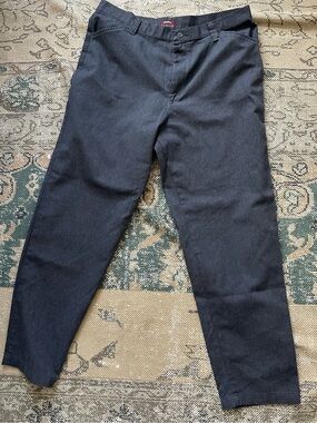 Riders by Lee Straight-Leg Pants in Charcoal